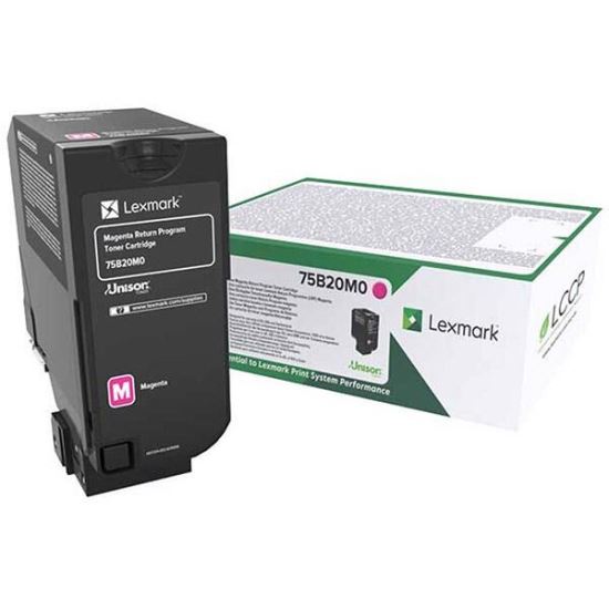 Toner Lexmark 75B20M0, Return Program, magenta, 10 k, CS/CX 727,CS728