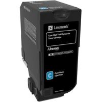 Toner Lexmark 74C2HCE cyan, 12k ,compatibil cu CS725DE,CS725DTE