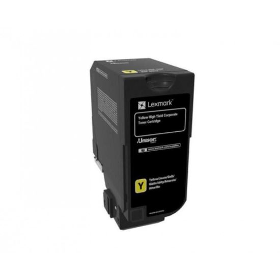 Toner Lexmark 84C2HYE yellow, 16k ,compatibil cu CX725de,CX725dhe, CX725dth
