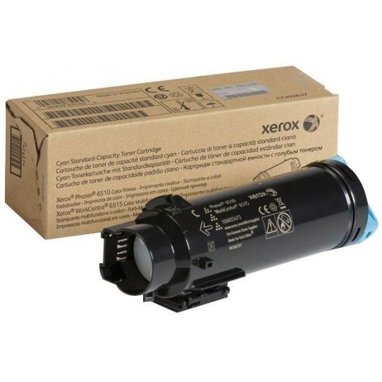 Toner Xerox 106R03481, cyan, 1000 pagini, pentru Phaser 6510, WorkCentre 6515