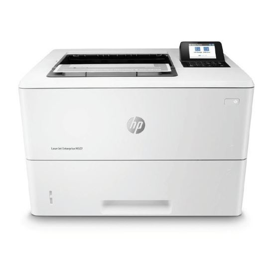 Imprimanta Laser Mono HP LaserJet Enterprise M507dn; A4, max 43ppm (34ipm duplex), 1200x1200dpi, memorie 512MB max 1.5GB, procesor 1.2 GHz, fpo 5.9 sec, limbaje HP PCL 6, HP PCL 5 ( Web only), HP postscript level 3 emulation, native PDF printing (v 1.7), 