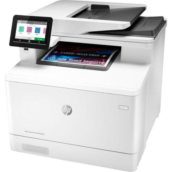 Multifunctional laser color HP M479DW, Dimensiune A4, (Printare, Copiere, Scanare), Viteza 27 ppm, Rezolutie 600 x 600 dpi, Procesor 1200 MHz, Memorie standard 512 MB NAND Flash,512 MB DRAM, Limbaje de printare HP PCL 6, HP PCL 5c, HP postscript level 3 e