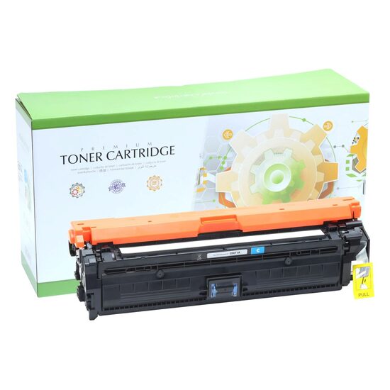 Toner compatibil Static Control pentru HP CE271A, Cyan, HP Color LaserJet Enterprise CP5525n, CP5525dn, CP5525xh, 15000 pagini
