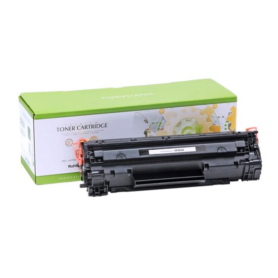 Toner compatibil Static Control CF283X,CRG137,CRG337,CRG737, 2200 pagini,negru