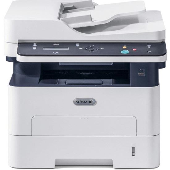 Multifunctional laser mono Xerox Workcentre B205V_NI, Dimensiune: A4, Viteza: 30 ppm, Rezolutie: 600X600 dpi, Procesor: 600 MHz, Memorie: 256, Alimentare cu hartie standard: 250 coli, ADF, Limbaje de imprimare: PCL 5/6, PostScript 32 , XPS, Interfata: USB