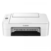 Multifunctional inkjet color Canon Pixma TS3351 WHITE, dimensiune A4 (Printare, Copiere, Scanare), viteza 7.7ipm alb-negru, 4ipm color, rezolutie 4800x1200 dpi, alimentare hartie 60 coli, imprimare fara margini, scanner cu suport plat CIS, rezolutie scana