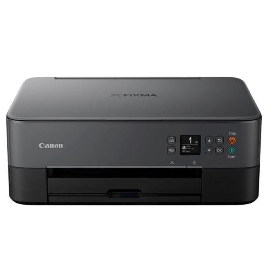 Multifunctional inkjet color Canon Pixma TS5350 Black, dimensiune A4 (Printare, Copiere, Scanare), viteza 13ipm alb-negru, 6.8ipm color, rezolutie 4800x1200 dpi, alimentare hartie 100 coli, imprimare fara margini, scanner cu suport plat CIS, rezolutie sca