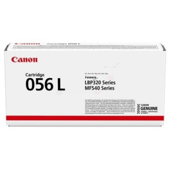 Toner Canon CRG056L black, capacitate 5.1k pagini, pentru LBP325X; MF542X; MF543X.