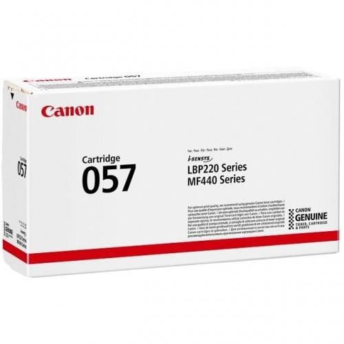 Toner Canon CRG057 black, capacitate 3.1k pagini, pentru LBP223DW; LBP226DW; LBP228X; MF443DW; MF445DW; MF446X; MF449X.