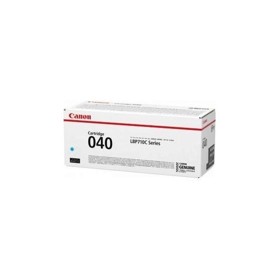 Toner Canon CRG040, cyan, capacitate 5400 pagini, pentru LBP712Cx, LBP710Cx .