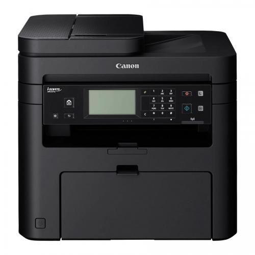 Multifunctional laser mono Canon Bundle MF237W + 2 X CRG737, dimensiune A4 (Printare,Copiere, Scanare, Fax), viteza 23ppm, rezolutie max 600x600dpi, memorie256MB RAM, alimentare hartie 250 coli, limbaj de printareUFRII-LT,copiere 23 ppm, pana la 999 copii