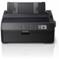 Imprimanta matriceala mono Epson FX-890II, dimensiune A4, numar ace: 2x9 pini, viteza 10cpi, rezolutie 240x144dpi, memorie 128KB, limbaje de printare IBM PPDS, ESC/P, interfata USB 2.0, Bidirectional parallel, consumabile: S015329, optional: suport role h