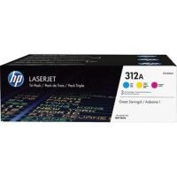 Pachet cartuse  Cartus Toner Original Hp CF440AM (312A) cyan magenta galben 27000 pagini