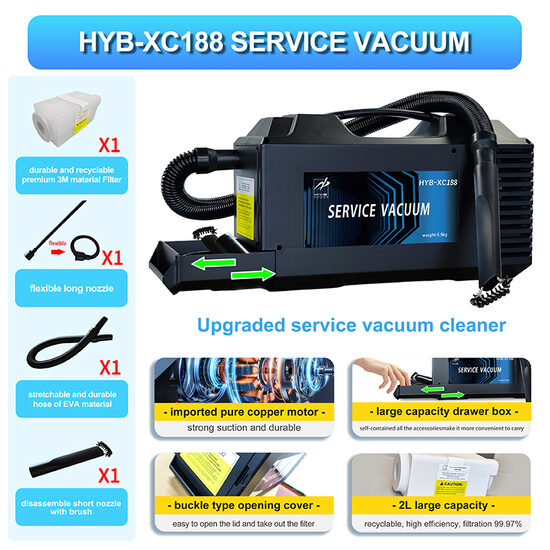 Aspirator toner HYB VAX130 (XC188) NEUTRAL PACKING
