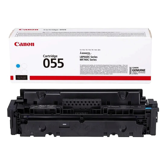 Cartus Toner Original Canon CRG-055 Cyan - 2.100 pagini